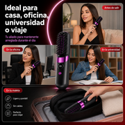 Peine Alisador Portátil para Retoques Rápidos