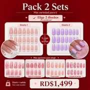 Combo de Uñas Press-On — Elige tus Diseños