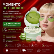 Mascarillas para Ojos Aloe Vera + Colágeno 😍
