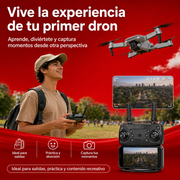 Dron E99 Pro Plegable con Cámara y Control Remoto