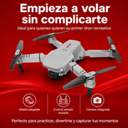Dron E99 Pro Plegable con Cámara y Control Remoto