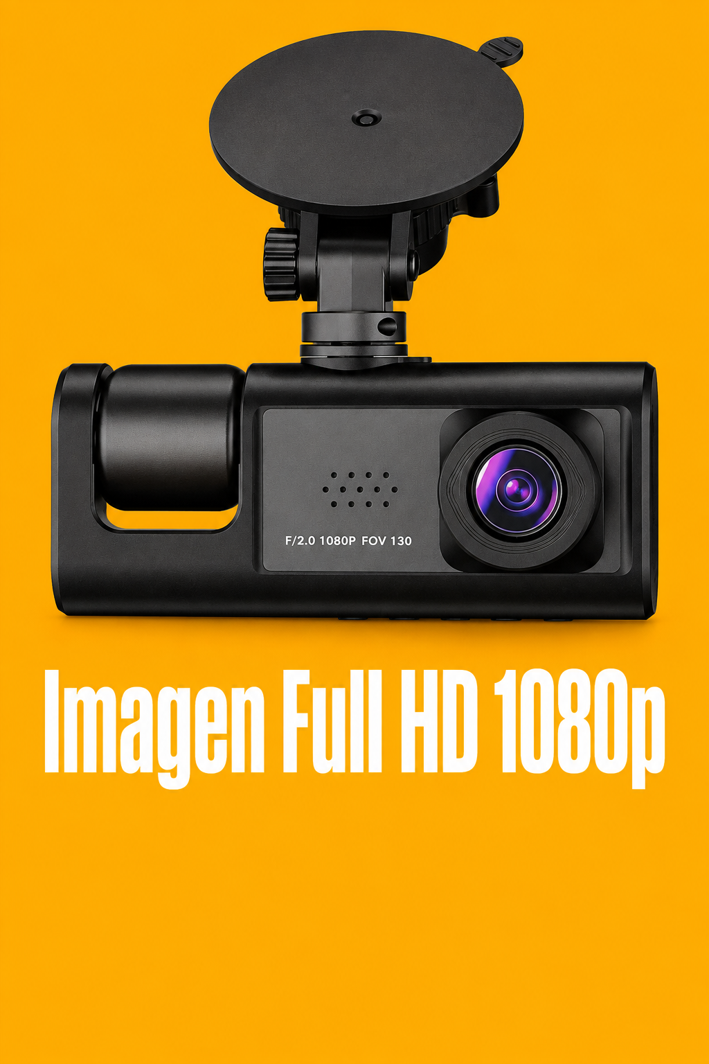 Cámara vehicular WiFi 3 en 1 Full HD — Imagen Full HD 1080p