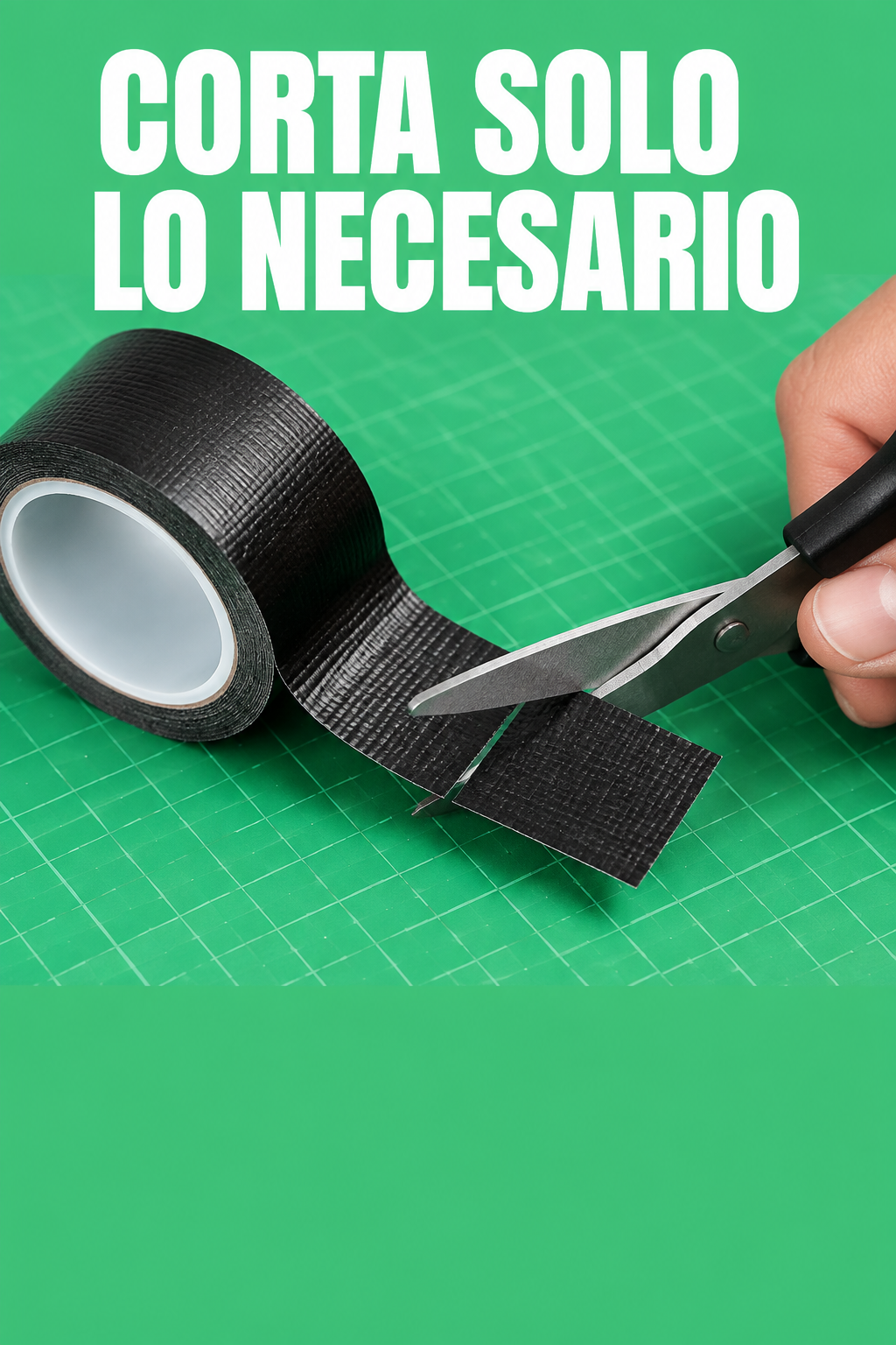 Cinta adhesiva reparadora de cuero de 10 m — Corta solo lo necesario