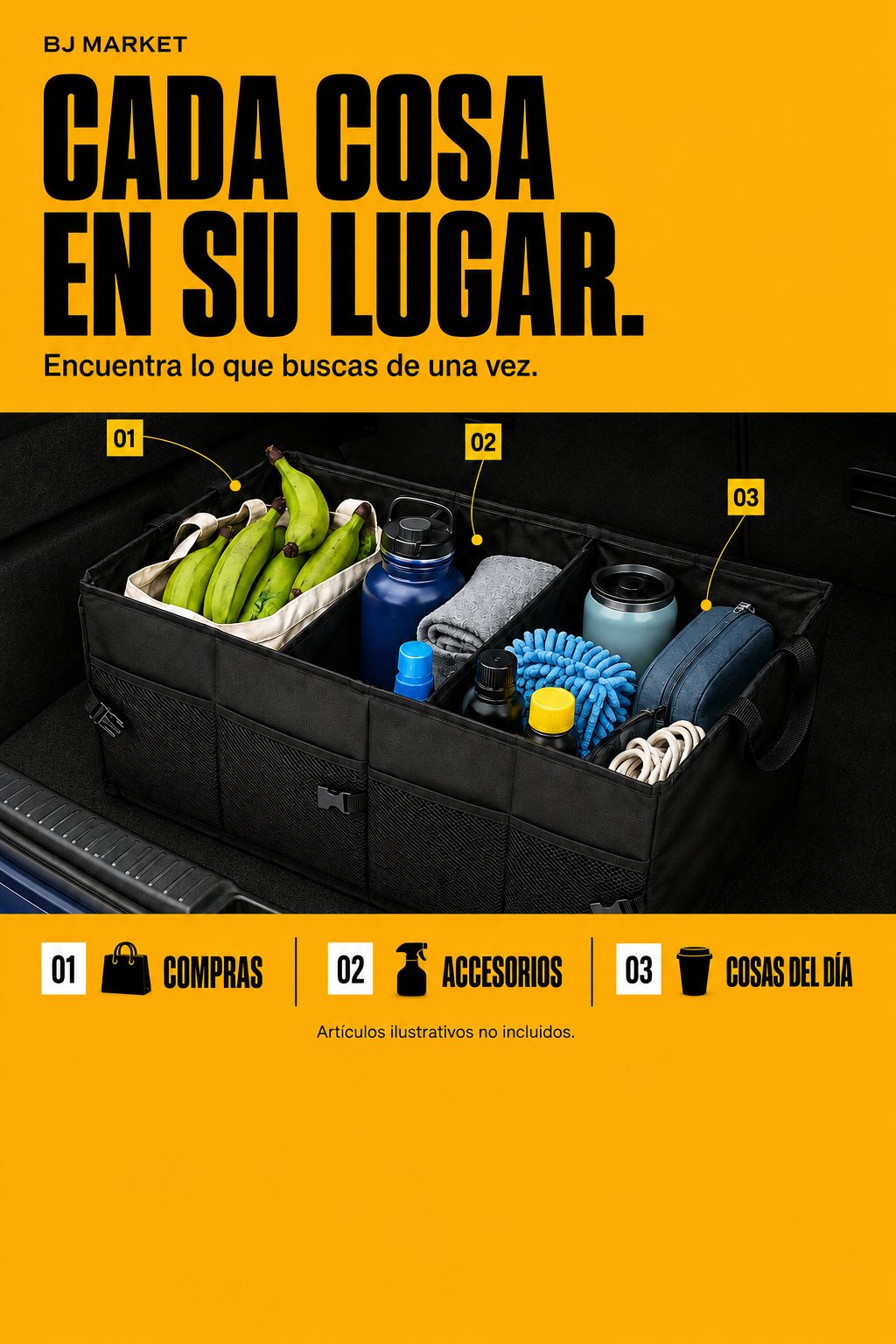 Organizador plegable para el baúl - imagen 3