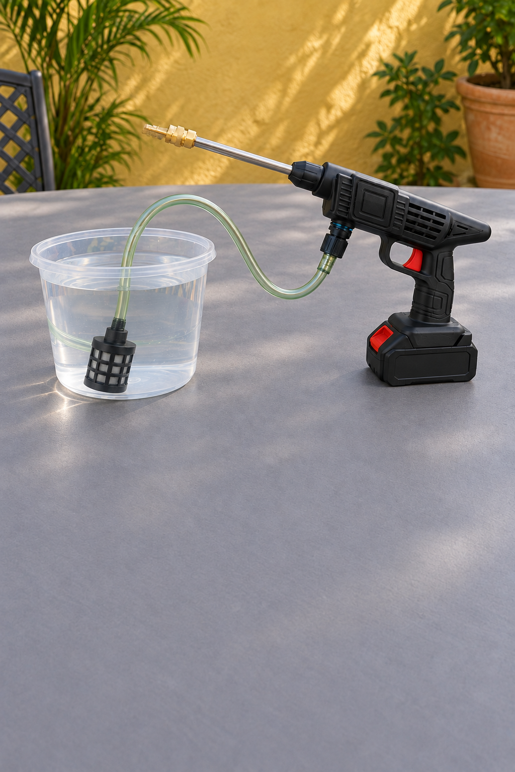 Lleva el agua hasta tu tarea