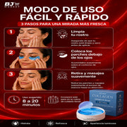 Mascarillas para Ojos con Colágeno + Retinol
