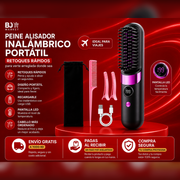 Peine Alisador Portátil para Retoques Rápidos